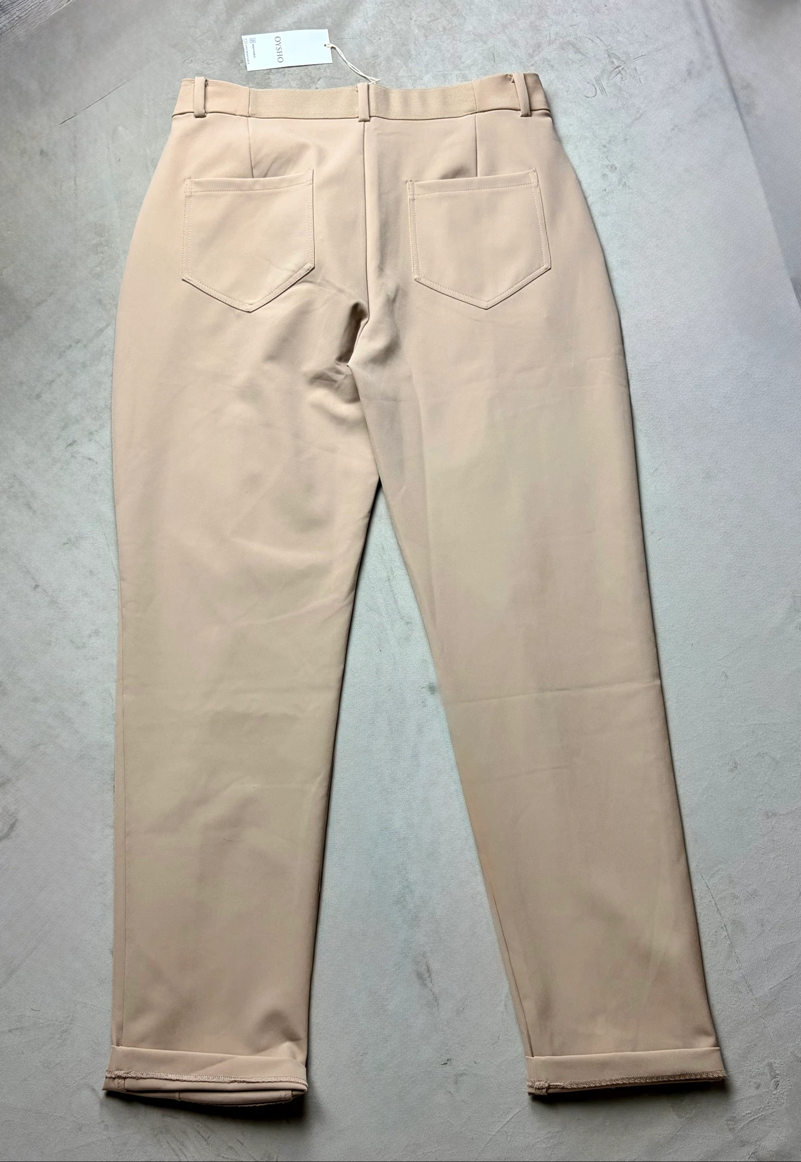 Calça de fato OYSHO bege/taupe – Novo com etiqueta – Tamanho L – photo 8